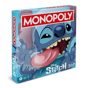 Monopoly Disney Stitch Edition Board Game, Officially Licensed Disney Game